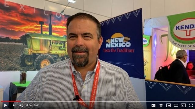 Jason New, NM Department of Agriculture at Americas Food and Beverage Show