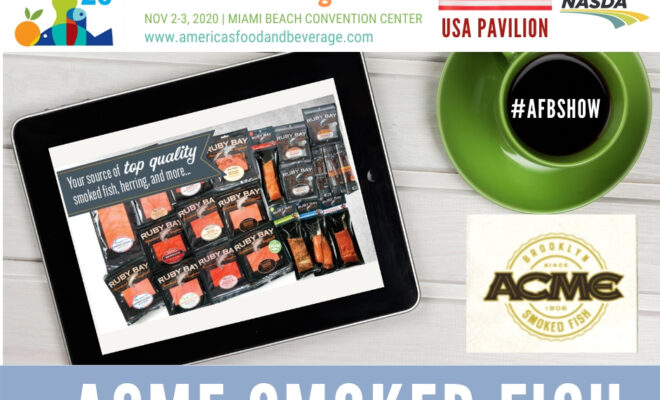 acme smoked fish usa pavilion americas food and beverage show
